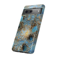 Thumbnail for Gemstones and Gold Lace Tough Case for Google Pixel 7