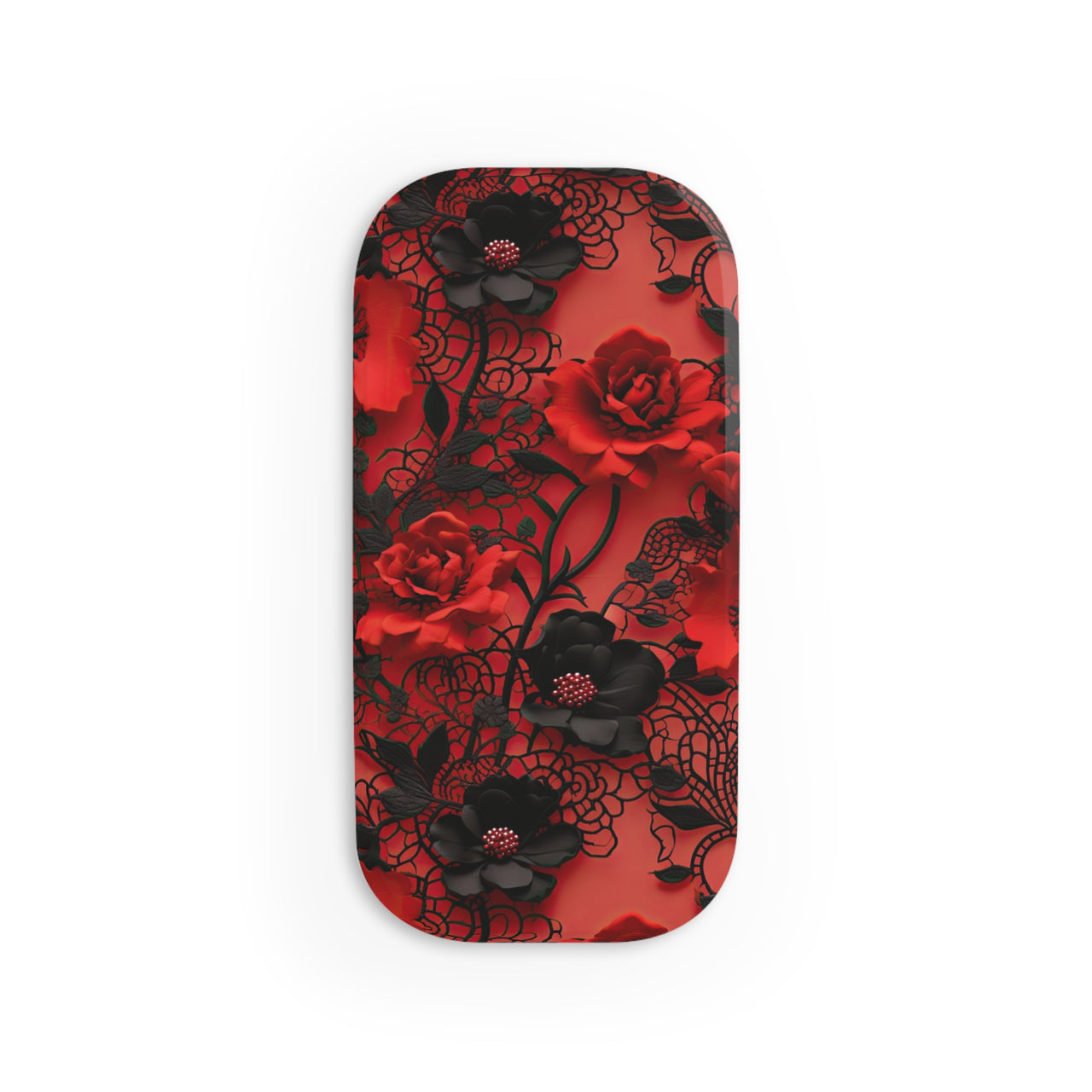 Gothic Rose Phone Click-On Grip