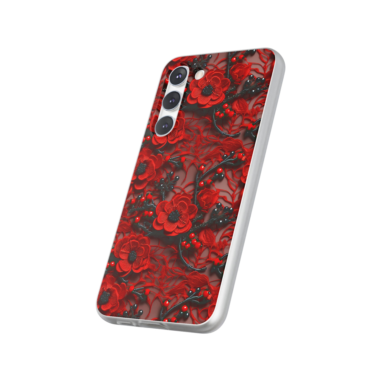 Scarlet Temptation - Flexi Cases for Samsung Galaxy S23, Samsung Galaxy S23 Plus, and Samsung Galaxy S23 Ultra