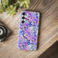 Thumbnail for Pink and Purple Harmony - Flexi Cases for Samsung Galaxy S23, Samsung Galaxy S23 Plus, and Samsung Galaxy S23 Ultra