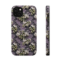 Thumbnail for White Flowers on a Purple Bed - MagSafe Tough Cases for iPhone 14, iPhone 14 Pro, iPhone 14 Plus, and iPhone 14 Pro Max