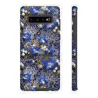 Thumbnail for Cerulean Elegance Tough Case for Samsung Galaxy S10, Samsung Galaxy S10E, and Samsung Galaxy S10 Plus