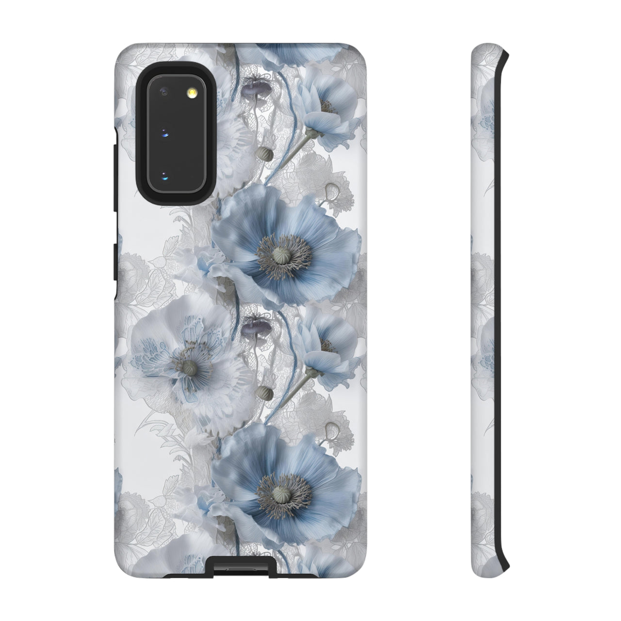 Himalayan Blue Poppy Tough Case for Samsung Galaxy S20, Samsung Galaxy S20+, Samsung Galaxy S20 Ultra, and Samsung Galaxy S20 FE