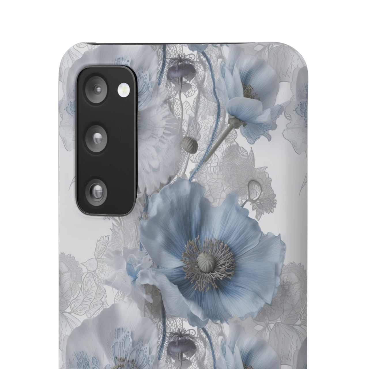 Himalayan Blue Poppy - Snap Case for Samsung Galaxy S20, Samsung Galaxy S20+, Samsung Galaxy S20 Ultra, & Samsung Galaxy S20 FE