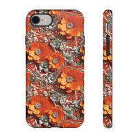 Thumbnail for Orange Petals in Silver Tapestry Tough Case for iPhone 8 and iPhone 8 Plus