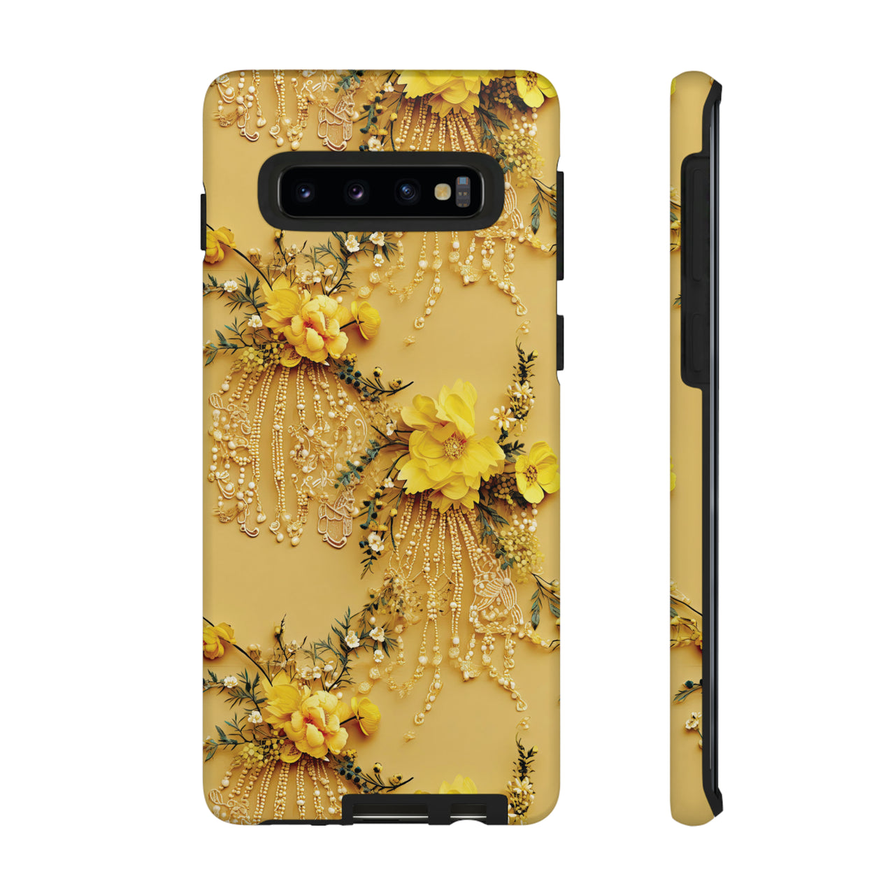 Floral Sunshine Tough Case for Samsung Galaxy S10, Samsung Galaxy S10E, and Samsung Galaxy S10 Plus