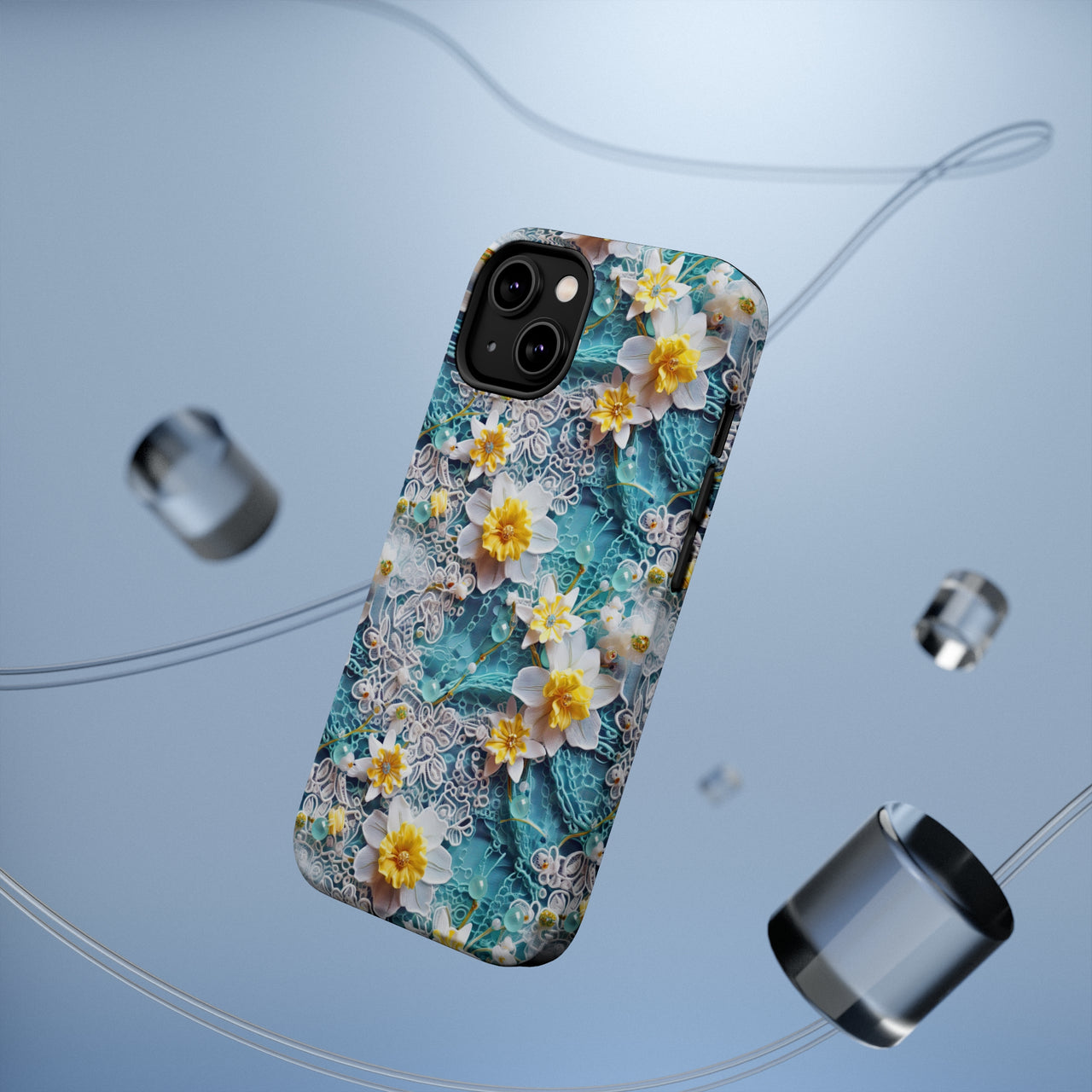 Daffodil for March Birthday - MagSafe Tough Case for iPhone 14, iPhone 14 Pro, iPhone 14 Plus, and iPhone 14 Pro Max