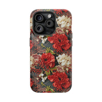 Thumbnail for Carnation for January Birthday - MagSafe Tough Case for iPhone 15, iPhone 15 Pro, iPhone 15 Plus, & iPhone 15 Pro Max