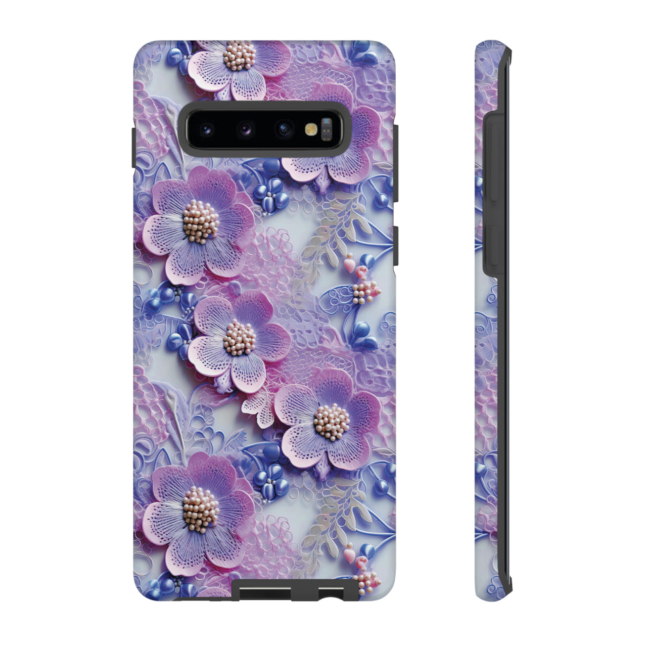 Pink and Purple Harmony - Tough Case for Samsung Galaxy S10, Samsung Galaxy S10E, and Samsung Galaxy S10 Plus