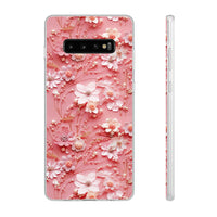 Thumbnail for Floral Champagne Toast - Flexi Cases for Samsung Galaxy S23, Samsung Galaxy S23 Plus, and Samsung Galaxy S23 Ultra