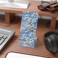 Thumbnail for Pearls and Lace on Baby Blue - Mobile Display Stand for Smartphones