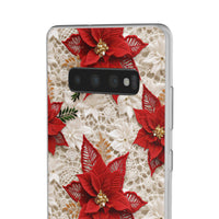 Thumbnail for Christmas Poinsettia - Flexi Cases for Samsung Galaxy S10, Samsung Galaxy S10E, & Samsung Galaxy S10 Plus