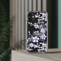 Thumbnail for *Clear Case* Purple Petals - iPhone 11, iPhone 11 Pro, iPhone 11 Pro Max - Supports Wireless Charging