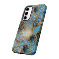 Thumbnail for Gemstones and Gold Lace Tough Cases for Samsung Galaxy S23, Samsung Galaxy S23 Plus, and Samsung Galaxy S23 Ultra