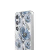 Thumbnail for Himalayan Blue Poppy - Flexi Cases for Samsung Galaxy S23, Samsung Galaxy S23 Plus, and Samsung Galaxy S23 Ultra