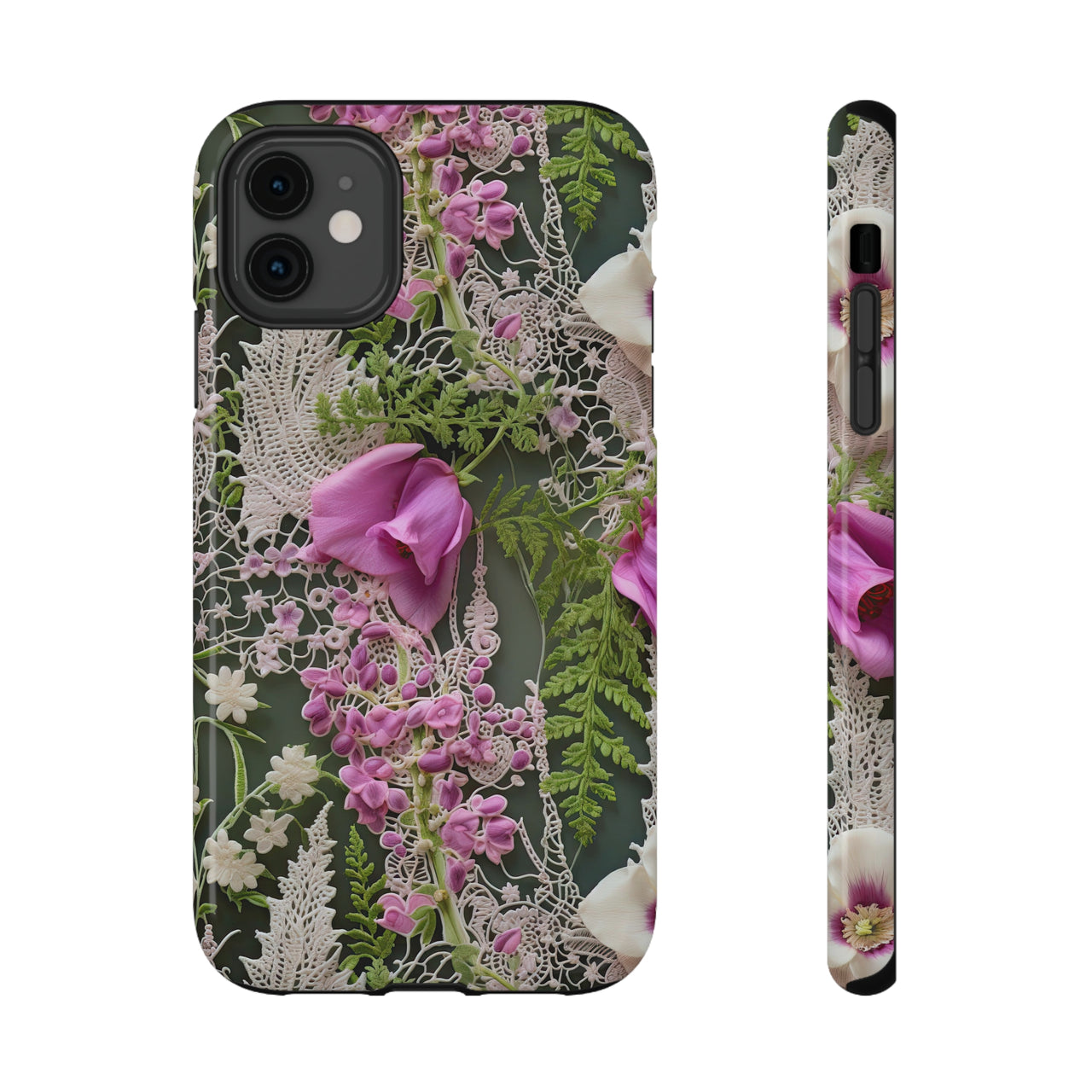 Woodland Whispers Impact-Resistant Cases for iPhone 11, iPhone 11 Pro, and iPhone 11 Pro Max. Supports Wireless Charging.