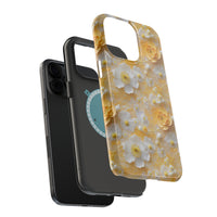 Thumbnail for Yellow Floral - MagSafe Tough Case for iPhone 15, iPhone 15 Pro, iPhone 15 Plus, & iPhone 15 Pro Max