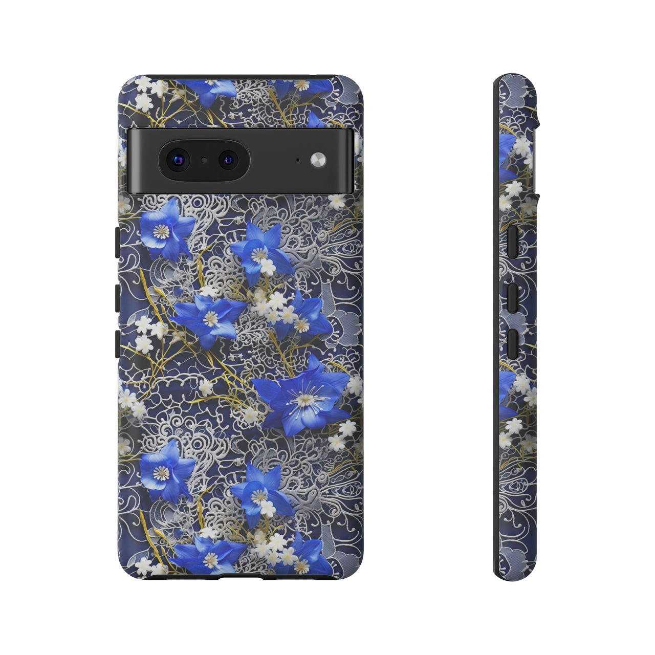 Cerulean Elegance Tough Case for Google Pixel 7