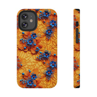 Thumbnail for Royal Ryukyu Blossoms - Impact-Resistant Case for iPhone 12, iPhone 12 Mini, iPhone 12 Pro, and iPhone 12 Pro Max. Supports Wireless Charging.