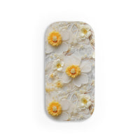 Thumbnail for Yellow Flowers on Silk Phone Click-On Grip