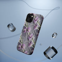 Thumbnail for Purple Sweet Pea MagSafe Tough Cases for iPhone 14, iPhone 14 Pro, iPhone 14 Plus, and iPhone 14 Pro Max