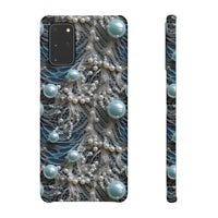 Thumbnail for Sea Foam Lace and Pearls - Snap Case for Samsung Galaxy S20, Samsung Galaxy S20+, Samsung Galaxy S20 Ultra, & Samsung Galaxy S20 FE