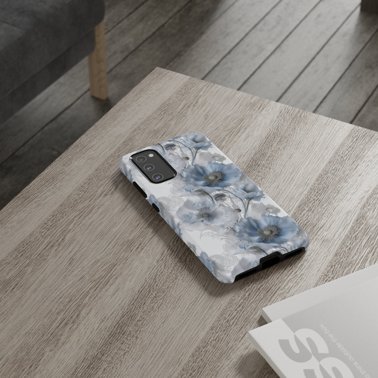 Himalayan Blue Poppy Tough Case for Samsung Galaxy S20, Samsung Galaxy S20+, Samsung Galaxy S20 Ultra, and Samsung Galaxy S20 FE