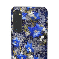 Thumbnail for Cerulean Elegance - Snap Case for Samsung Galaxy S20, Samsung Galaxy S20+, Samsung Galaxy S20 Ultra, & Samsung Galaxy S20 FE