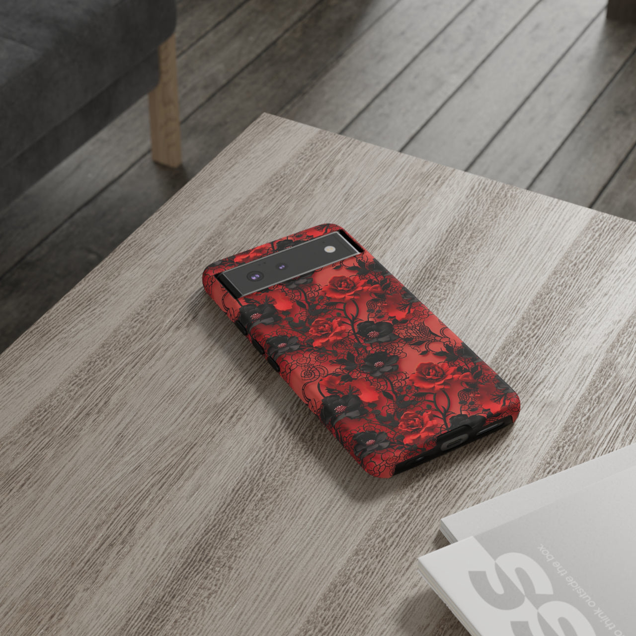 Gothic Rose Tough Cases for Google Pixel 6 and Google Pixel 6 Pro