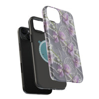 Thumbnail for Purple Sweet Pea - MagSafe Tough Case for iPhone 15, iPhone 15 Pro, iPhone 15 Plus, & iPhone 15 Pro Max