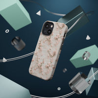 Thumbnail for White Lace and Cherry Blossoms MagSafe Tough Cases for iPhone 13, iPhone 13 Mini, iPhone 13 Pro, and iPhone 13 Pro Max.