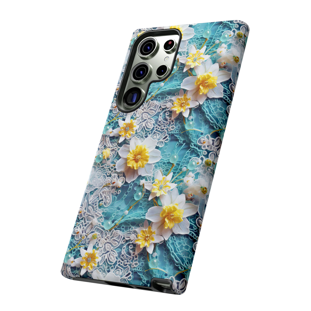 Daffodil for March Birthday - Tough Case for Samsung Galaxy S23, Samsung Galaxy S23 Plus, and Samsung Galaxy S23 Ultra