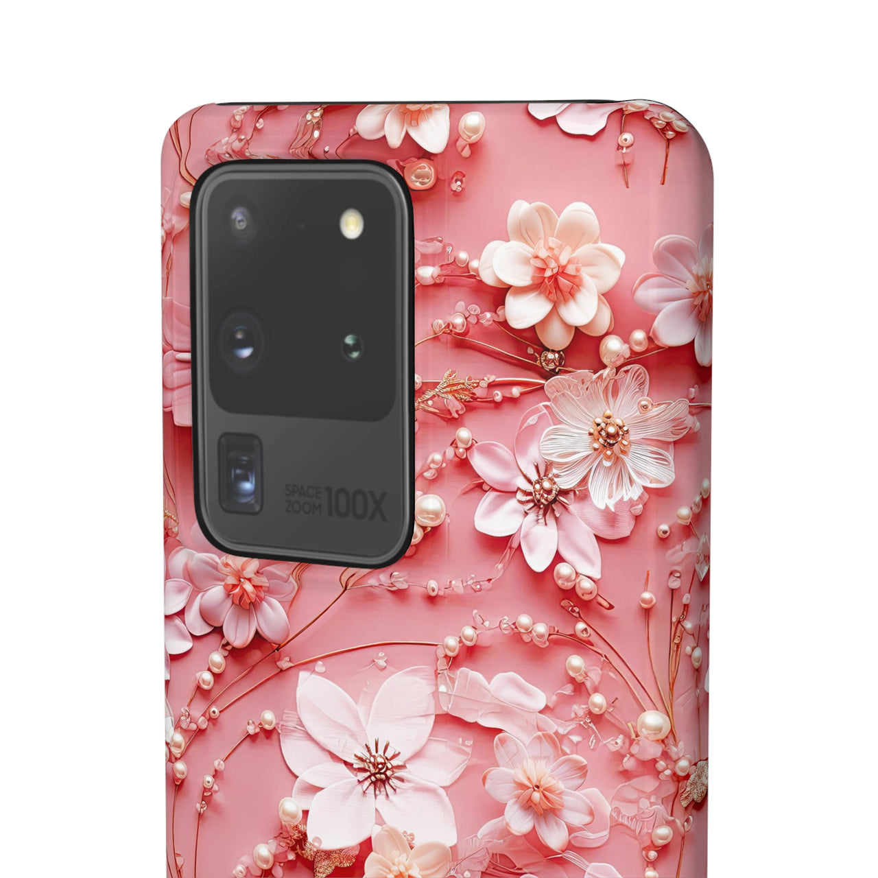 Floral Champagne Toast - Snap Case for Samsung Galaxy S20, Samsung Galaxy S20+, Samsung Galaxy S20 Ultra, & Samsung Galaxy S20 FE