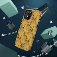 Thumbnail for Floral Sunshine Impact-Resistant Case for iPhone 12, iPhone 12 Mini, iPhone 12 Pro, and iPhone 12 Pro Max. Supports Wireless Charging.