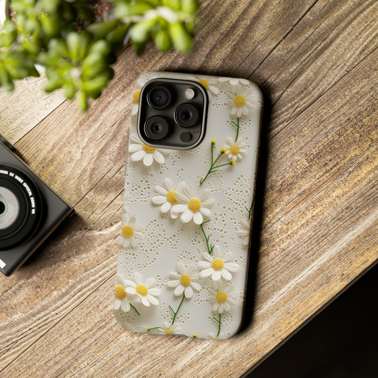 Daisy Tough Case for iPhone 15, iPhone 15 Pro, iPhone 15 Plus, and iPhone 15 Pro Max