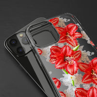 Thumbnail for *Clear Case* Enchanting Amaryllis - iPhone 12, iPhone 12 Mini, iPhone 12 Pro, iPhone 12 Pro Max - Supports Wireless Charging