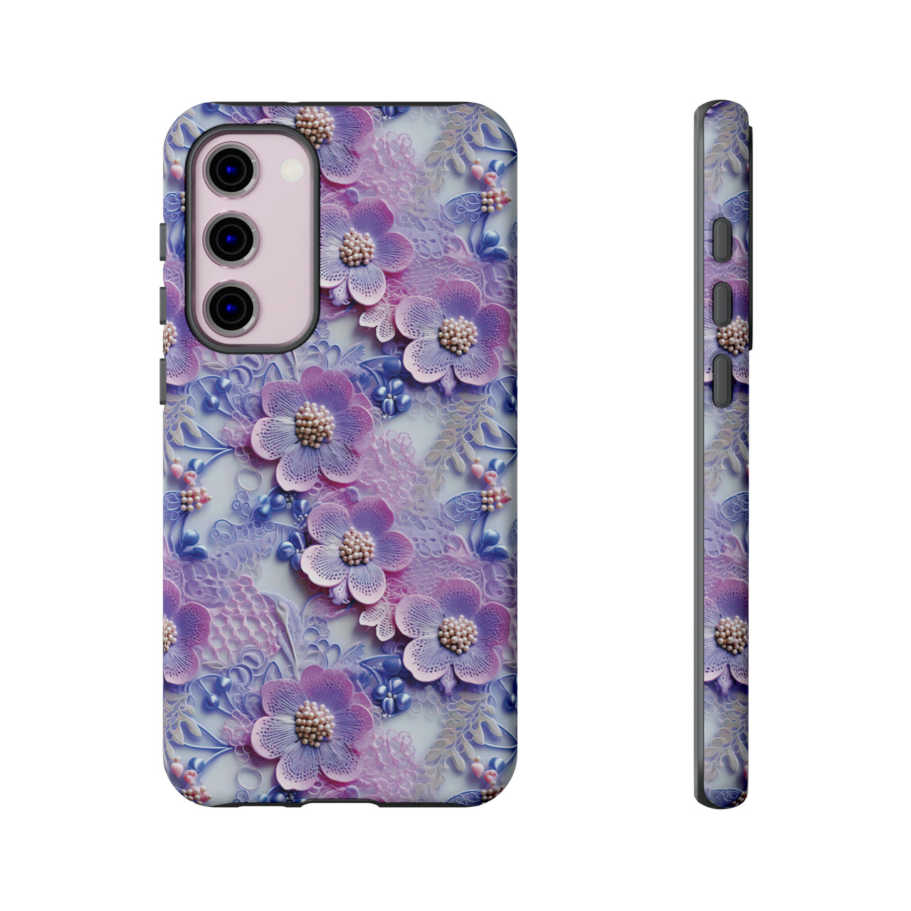 Pink and Purple Harmony - Tough Case for Samsung Galaxy S23, Samsung Galaxy S23 Plus, and Samsung Galaxy S23 Ultra