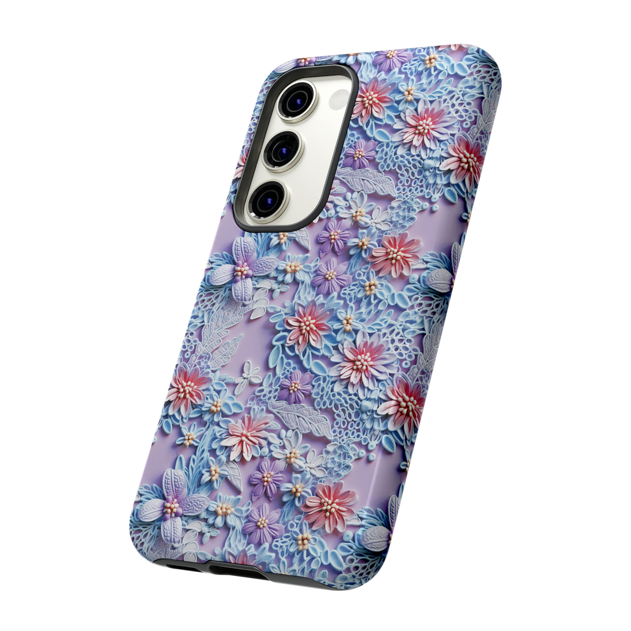 Cotton Candy Meadow - Tough Case for Samsung Galaxy S23, Samsung Galaxy S23 Plus, and Samsung Galaxy S23 Ultra