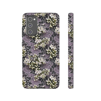 Thumbnail for White Flowers on a Purple Bed - Tough Case for Samsung Galaxy S20, Samsung Galaxy S20+, Samsung Galaxy S20 Ultra, and Samsung Galaxy S20 FE