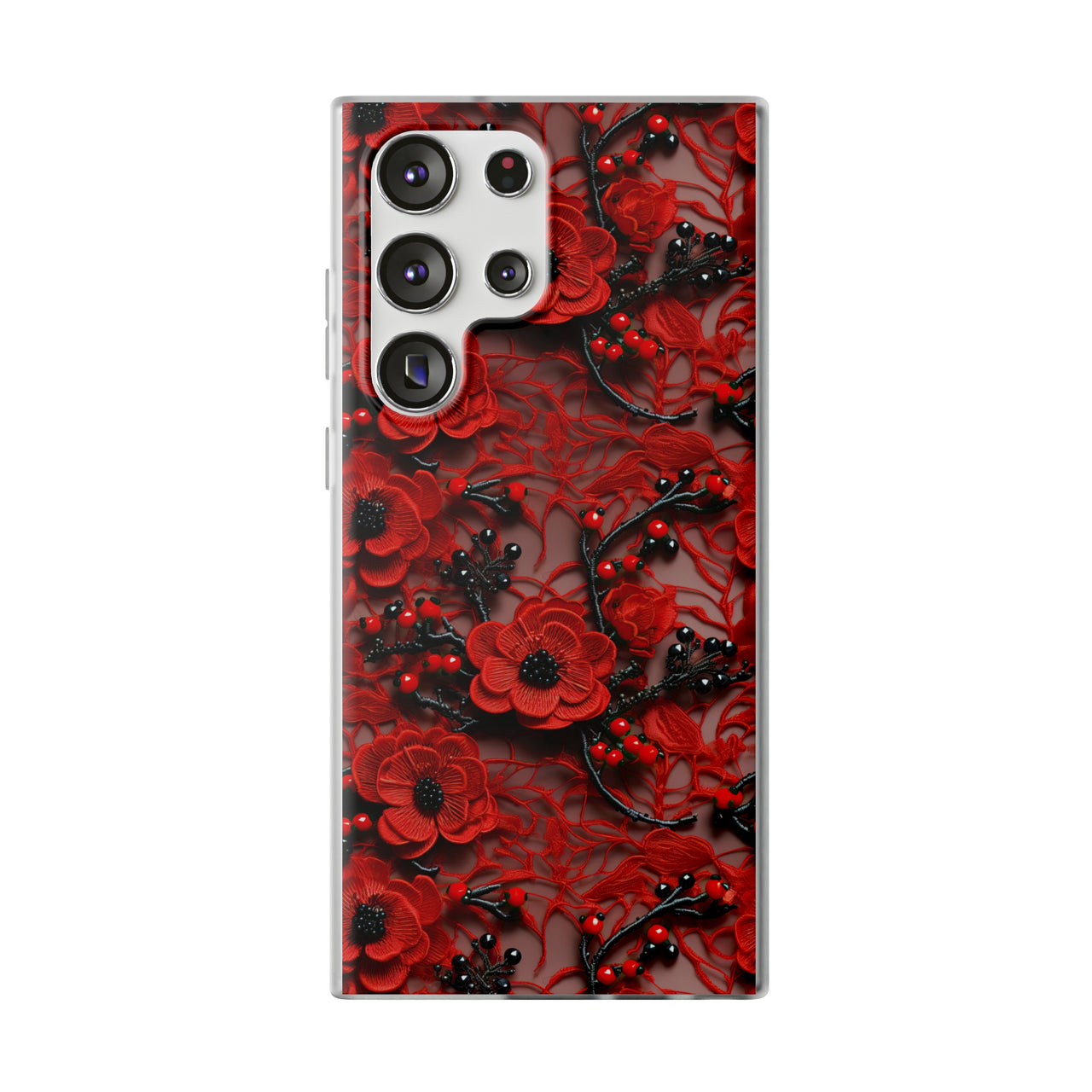 Scarlet Temptation - Flexi Cases for Samsung Galaxy S23, Samsung Galaxy S23 Plus, and Samsung Galaxy S23 Ultra