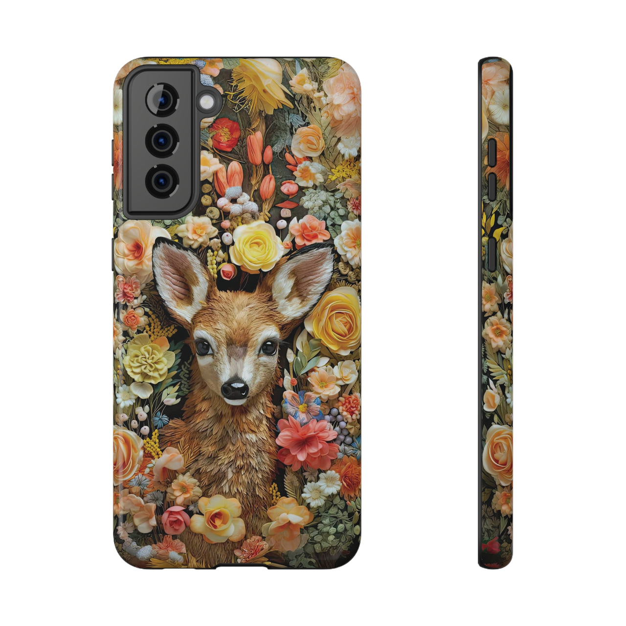 Fawn - Impact-Resistant Cases for Samsung Galaxy S21, Samsung Galaxy S21 Plus, and Samsung Galaxy S21 Ultra. Supports Wireless Charging.