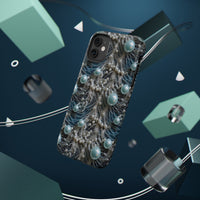 Thumbnail for Sea Foam Lace and Pearls Impact-Resistant Cases for iPhone 11, iPhone 11 Pro, and iPhone 11 Pro Max. Supports Wireless Charging.