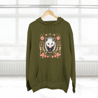 Thumbnail for Cozy Craft Opossum Three-Panel Fleece Hoodie