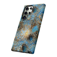 Thumbnail for Gemstones and Gold Lace Tough Cases for Samsung Galaxy S23, Samsung Galaxy S23 Plus, and Samsung Galaxy S23 Ultra