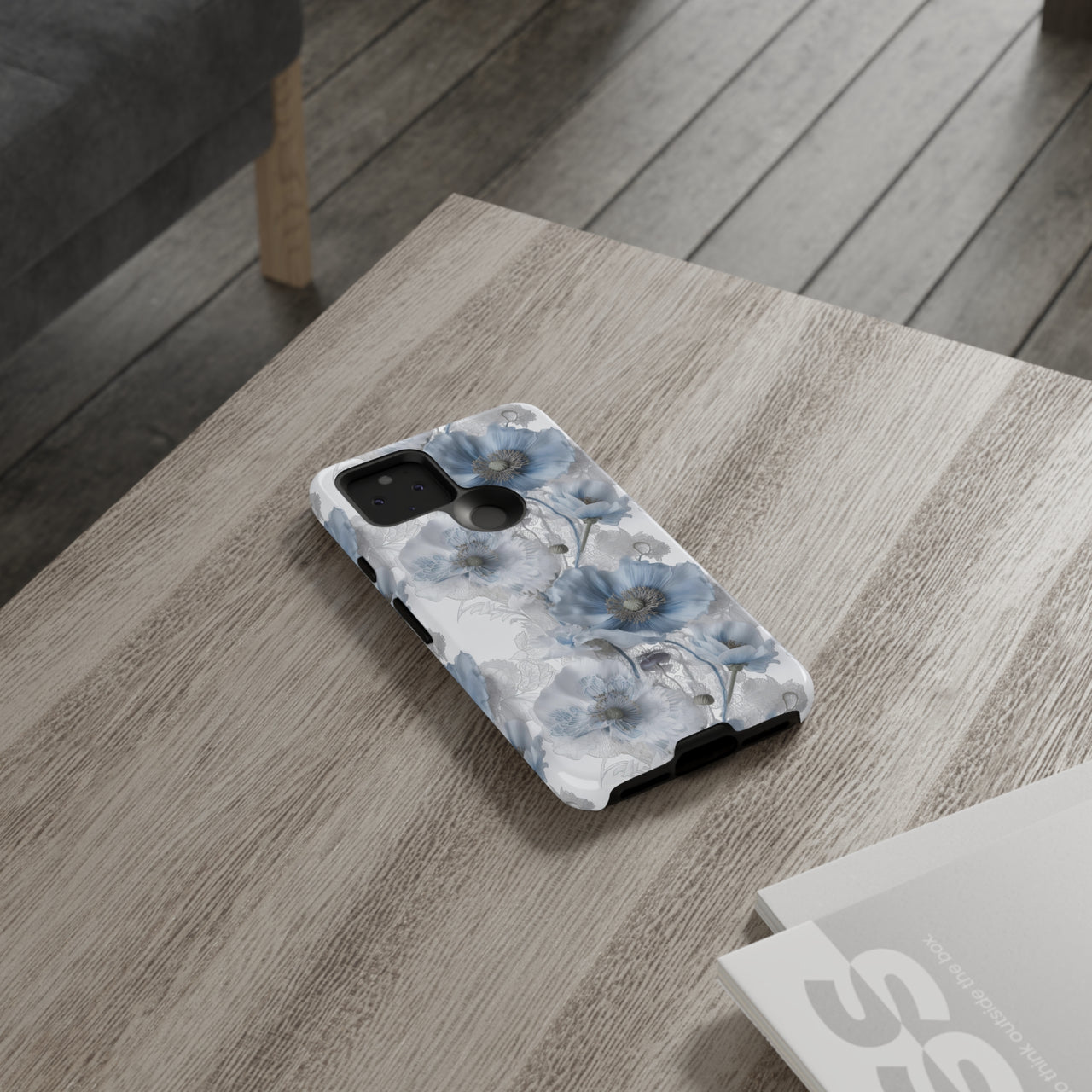 Himalayan Blue Poppy Tough Case for Google Pixel 5 5G