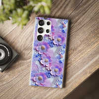 Thumbnail for Pink and Purple Harmony - Flexi Cases for Samsung Galaxy S23, Samsung Galaxy S23 Plus, and Samsung Galaxy S23 Ultra