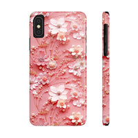 Thumbnail for Floral Champagne Toast - Slim Phone Cases for iPhone X, iPhone XR, iPhone XS, and iPhone XS MAX