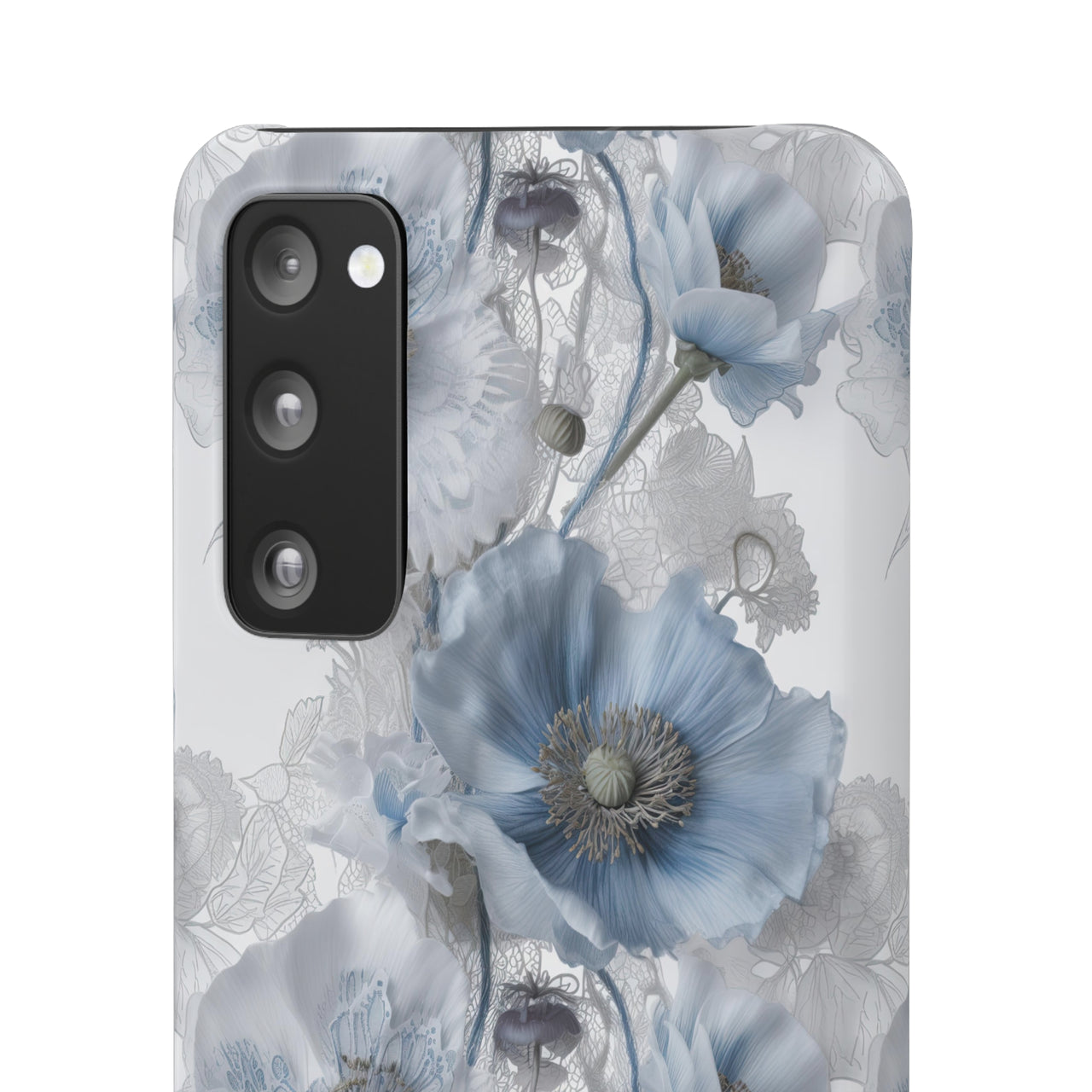 Himalayan Blue Poppy - Snap Case for Samsung Galaxy S20, Samsung Galaxy S20+, Samsung Galaxy S20 Ultra, & Samsung Galaxy S20 FE