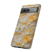 Thumbnail for Yellow Floral Tough Case for Google Pixel 7