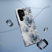 Thumbnail for Himalayan Blue Poppy Impact-Resistant Cases for Samsung Galaxy S22, Samsung Galaxy S22 Plus, and Samsung Galaxy S22 Ultra. Supports Wireless Charging.